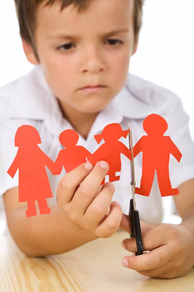 Skilsmässa barn - Vad händer med barnen vid en skilsmässa?